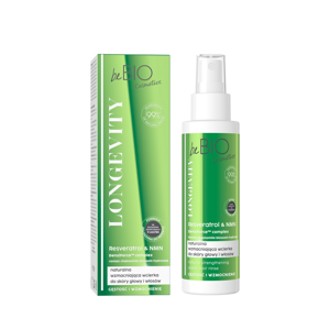 Bebio Longevity naturalna wzmacniająca wcierka do skóry głowy i włosów 100 ml
