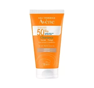 Avène Cleananse koloryzujący krem ochronny do skóry tłustej i skłonnej do niedoskonałości SPF50+ 50 ml