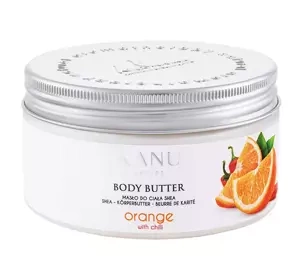 Kanu Nature odżywcze masło do ciała Shea pomarańcza z chili 190g