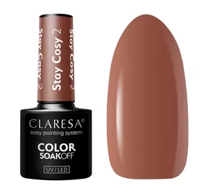 Claresa hybrydowy lakier do paznokci Stay Cosy 2 5 g