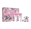 Versace Bright Crystal woda toaletowa spray 90 ml + 5 ml + żel pod prysznic 100 ml + balsam do ciała 100 ml