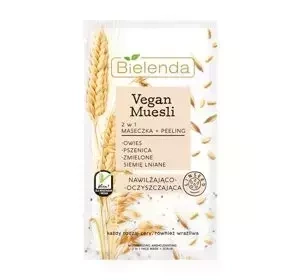 Bielenda Vegan Muesli maseczka + peeling 2w1 8 g
