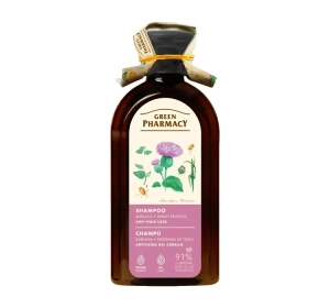 Green Pharmacy szampon przeciw wypadaniu włosów z Łopianem 350ml
