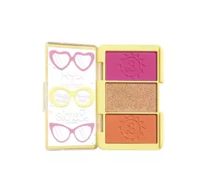NYX Professional Makeup × Barbie Mini paletka do konturowania twarzy Greetings From Barbieland 4,8 g