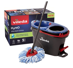 Vileda H2PRO zestaw mop obrotowy z wiadrem