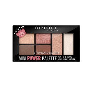 Rimmel Mini Power wielofunkcyjna paletka do makijażu 003 Queen 6,8g