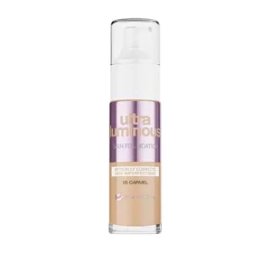 Bell Professional Ultra Luminous wegański podkład rozświetlający 05 Caramel 30 g