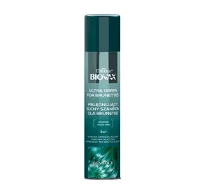 Biovax Glamour Ultra Green for Brunettes suchy szampon do włosów 200 ml