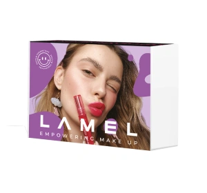 Lamel Empowering Make Up zestaw prezentowy 8 kosmetyków + kosmetyczka