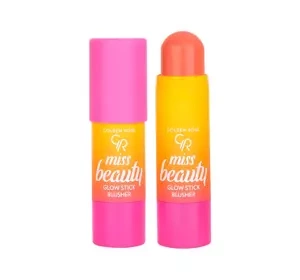 Golden Rose Miss Beauty Glow Stick Blusher róż do policzków 01 Peach Flash 6 g