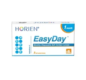 HORIEN EASYDAY 1 MONTH SOCZEWKI KONTAKTOWE 3 SZTUKI