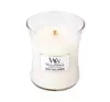 Woodwick Medium Jar Candle świeca zapachowa White Tea & Jasmine 275g