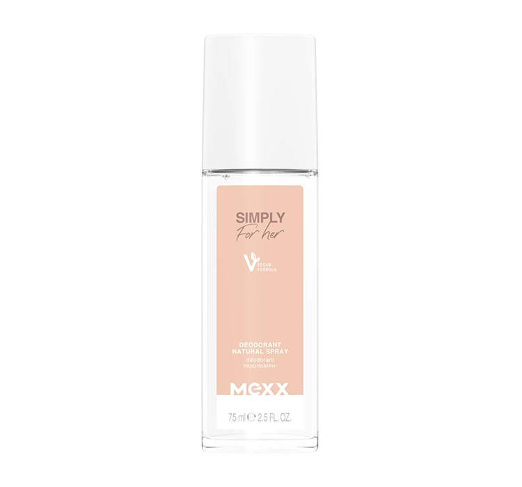 mexx simply for her dezodorant w sprayu 75 ml     