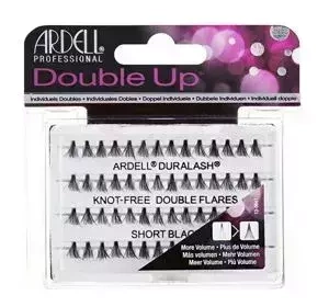 Ardell Double Up sztuczne rzęsy w kępkach bez węzełków Short Black 56 sztuk