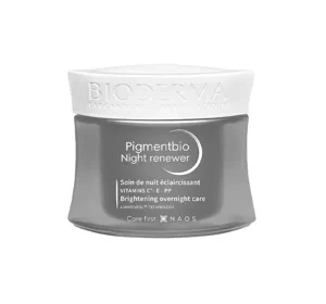 Bioderma Pigmentbio Night Renewer rozjaśniający krem na noc redukujący przebarwienia 50 ml