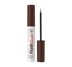 Golden Rose Flash Liner eyeliner w płynie 108 Mocha Brown 3,5 ml