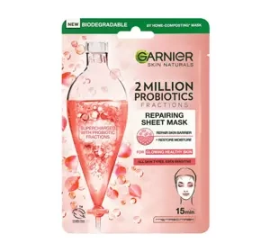 Garnier regenerująca maska do twarzy na tkaninie z probiotykami 22 g