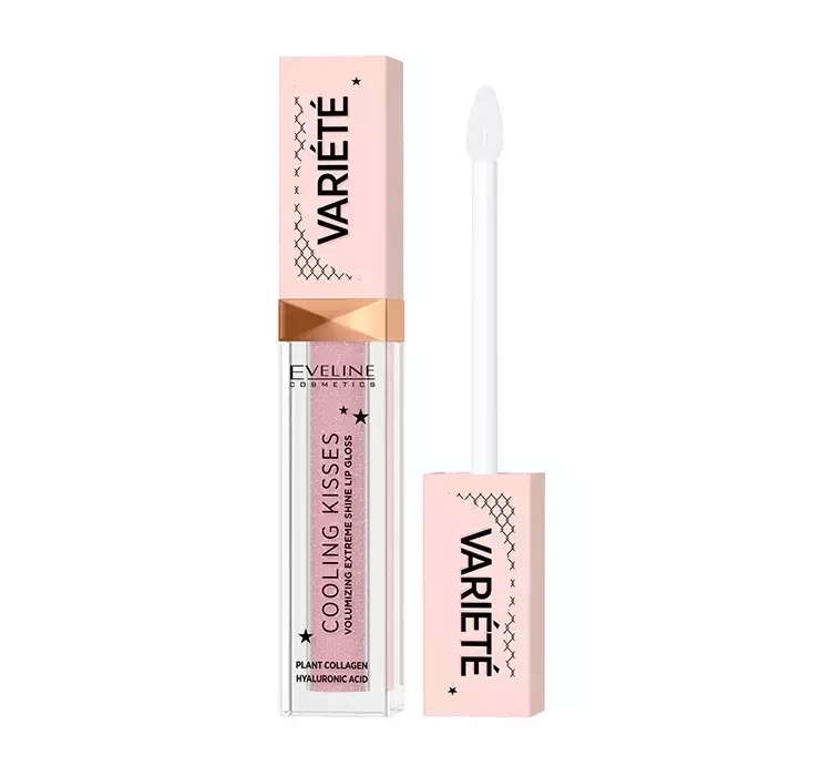 Eveline Variete Cooling Kisses błyszczyk powiększający usta 02 Sugar Nude 6,8ml