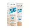 Lirene Nawilżający krem koloryzujący BB SPF50 02 Nude 30 ml