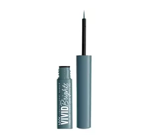 NYX Professional Makeup Vivid Brights eyeliner w płynie 01 Cyan Simp 2 ml