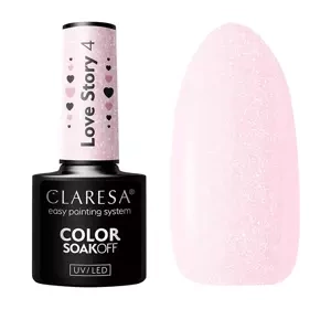 Claresa hybrydowy lakier do paznokci Love Story 4 5 g