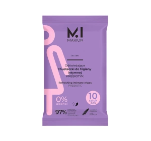 Marion IntiMI odświeżające chusteczki do higieny intymnej Prebiotyk 10 sztuk