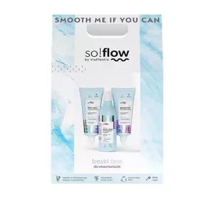 SO!FLOW SMOOTH ME IF YOU CAN ZESTAW KOSMETYKÓW DO PIELĘGNACJI SKÓRY GŁOWY 100ML + 100ML + 150ML