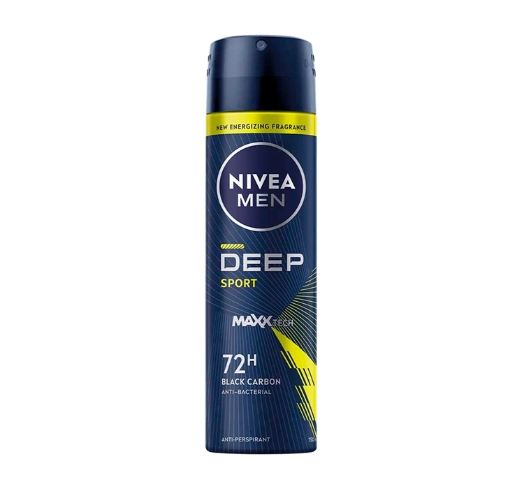nivea deep sport antyperspirant w sprayu 150 ml     