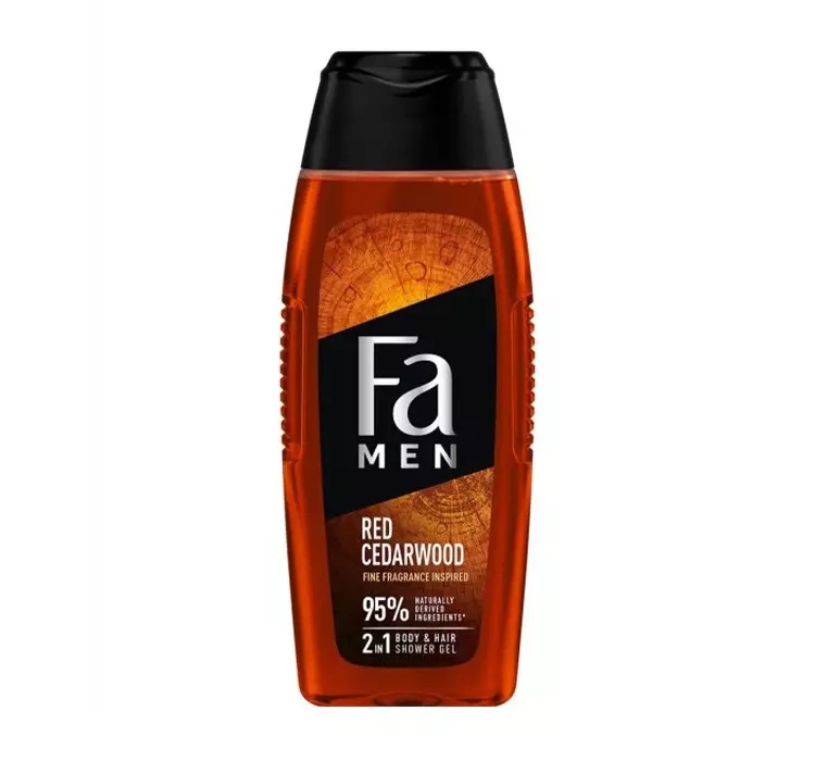 Fa Men Red Cedarwood żel pod prysznic 2w1 400ml