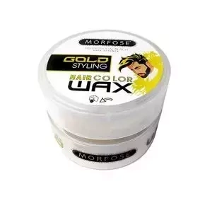 Morfose Color Wax wosk do stylizacji Gold 100ml