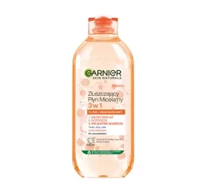 Garnier złuszczający płyn micelarny 3w1 400 ml