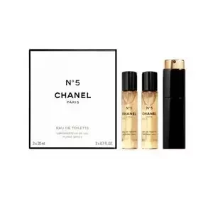 Chanel No 5 woda toaletowa 3 x 20ml