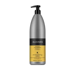 Allwaves nawilżający szampon do włosów suchych i zniszczonych 1000 ml