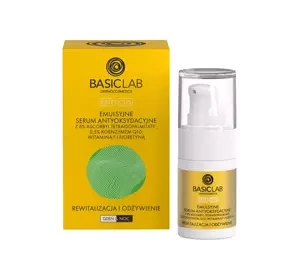 BasicLab Esteticus emulsyjne serum antyoksydacyjne z 6% Ascorbyl Tetraisopalmipate 15 ml