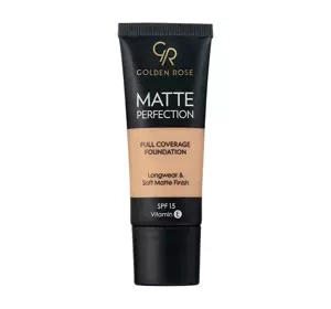 Golden Rose Matte Perfection SPF15 matujący podkład kryjący N7 35 ml