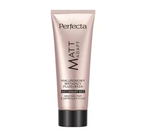 Perfecta Matt Adapt hialuronowy podkład matujący Naturalny Beż 30ml