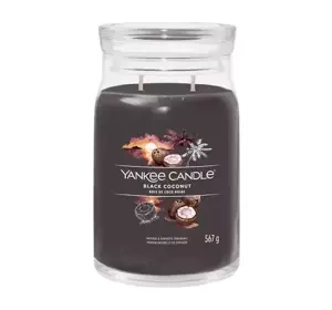 Yankee Candle Signature duża świeca zapachowa Black Coconut 567 g