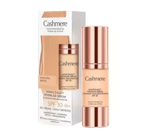 Dax Cosmetics Cashmere DD nawilżający podkład-serum z kwasem hialuronowym SPF30 Natural Beige 30ml