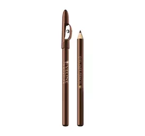 Eveline Cosmetics Pencil kredka do oczu z temperówką brązowa 2 g