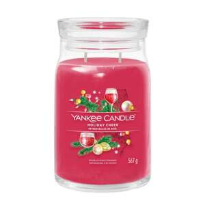 Yankee Candle Signature duża świeca zapachowa Holiday Cheer 567 g