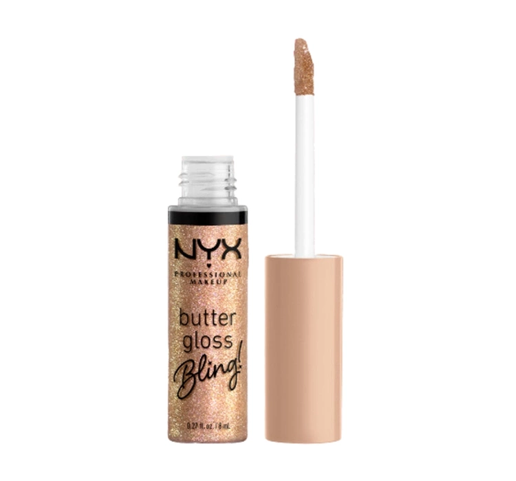 NYX Professional Makeup Butter Gloss Bling błyszczyk do ust 01 Bring The Bling 8ml