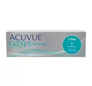 ACUVUE OASYS 1-DAY WITH HYDRALUXE 30 SZTUK -0.75 / 8.5