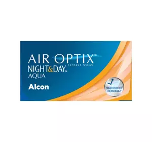 AIR OPTIX NIGHT & DAY AQUA SOCZEWKI KONTAKTOWE 6 SZTUK -2.50 / 8.4