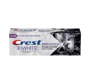 CREST 3D WHITE BRILLIANCE CHARCOAL MINT PASTA DO ZĘBÓW 110G