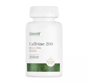 OSTROVIT CAFFEINE 200 SUPLEMENT DIETY 200 TABLETEK