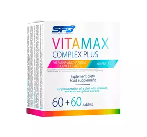 SFD VITAMAX COMPLEX PLUS SUPLEMENT DIETY W POSTACI TABLETEK 60+60 TABLETEK