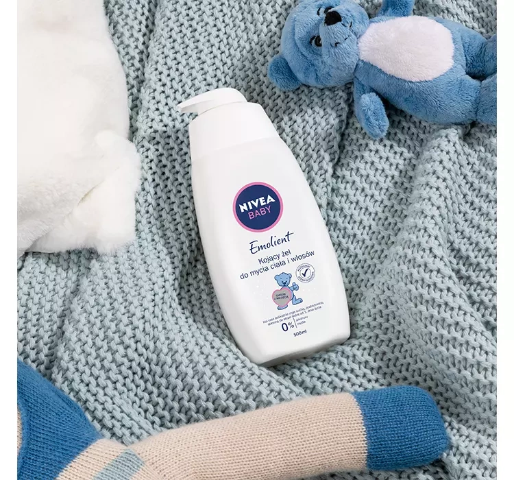 NIVEA BABY ŁAGODZĄCY ŻEL DO MYCIA CIAŁA I WŁOSÓW 500 ML