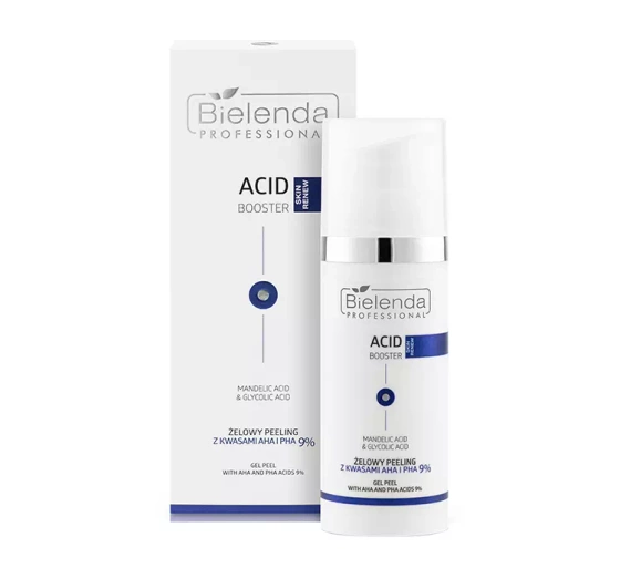 BIELENDA PROFESSIONAL ACID BOOSTER PEELING Z KWASAMI AHA I PHA 9% 50ML