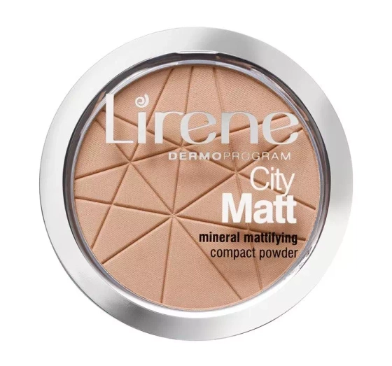 LIRENE CITY MATT MINERALNY PUDER MATUJĄCY 03 BEŻOWY 9G
