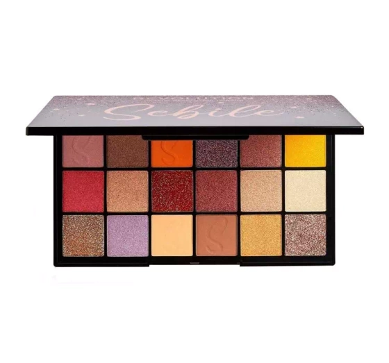 MAKEUP REVOLUTION X SEBILE PALETA CIENI DO POWIEK NIGHT 2 NIGHT
